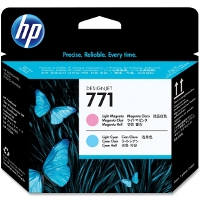 Hewlett Packard HP CE019A ( HP 771 Light Magenta/Light Cyan ) Discount Ink Printhead