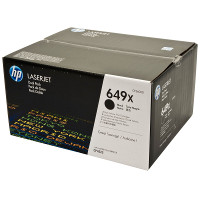 Hewlett Packard HP CE260XD ( HP 649X black ) Laser Cartridge Dual Pack