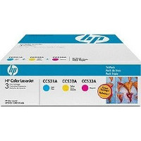 Hewlett Packard HP CF340A Laser Cartridge Tri-Pack