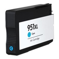 Hewlett Packard HP CN046AN ( HP 951XL cyan ) Remanufactured Discount Ink Cartridge