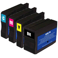 Hewlett Packard HP CN053AN / CN054AN / CN055AN / CN056AN ( HP 932XL / 933XL ) Remanufactured Discount Ink Cartridge Set