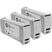 Hewlett Packard HP CR256A ( HP 771 Photo Black ) Discount Ink Cartridges (3/Pack)