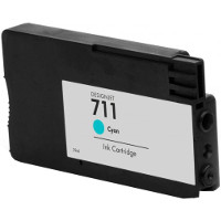 Hewlett Packard HP CZ130A (HP 711 Cyan) Remanufactured Discount Ink Cartridge