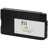 Hewlett Packard HP CZ132A (HP 711 Yellow) Remanufactured Discount Ink Cartridge