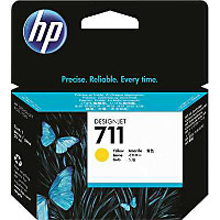 Hewlett Packard HP CZ132A ( HP 711 yellow ) Discount Ink Cartridge
