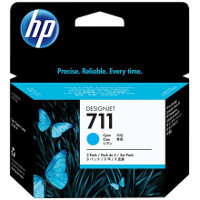 Hewlett Packard HP CZ134A ( HP 711 cyan ) Discount Ink Cartridges (3/Pack)