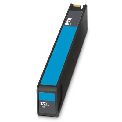 Remanufactured HP HP 972XLC ( HP 972XL Cyan ) Cyan Discount Ink Cartridge