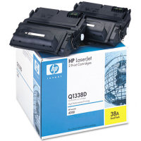 Hewlett Packard HP Q1338D ( HP 38A ) Dual Pack Laser Cartridges