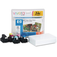 Hewlett Packard HP Q7964AN ( HP 02 Photo Value Pack ) Discount Ink Cartridge Value Pack