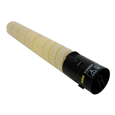 Compatible Konica Minolta TN-221Y ( A8K3230 ) Yellow Laser Cartridge