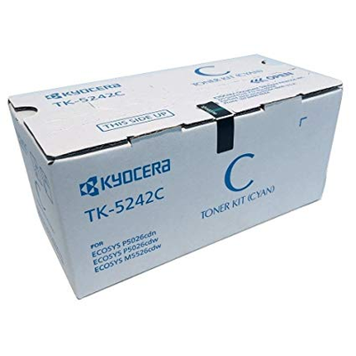 OEM Kyocera Mita TK-5242C Cyan Laser Cartridge