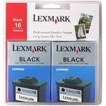 Lexmark 10N0138 ( Lexmark Twin-Pack #16 ) Discount Ink Cartridges
