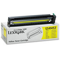 Lexmark 12A1453 Yellow Laser Cartridge