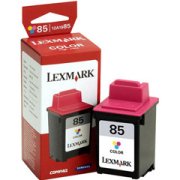 Lexmark 12A1985 ( Lexmark #85 ) Color High Yield, High Resolution Discount Ink Cartridge