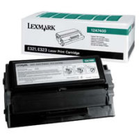 Lexmark 12A7400 Black Return Program Laser Cartridge