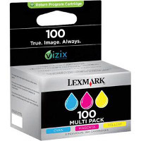 Lexmark 14N0685 ( Lexmark #100 ) Discount Ink Cartridge Multi Pack