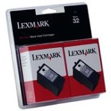 Lexmark 18C0533 ( Lexmark Twin-Pack #32 ) Discount Ink Cartridges