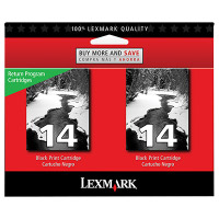 Lexmark 18C2228 ( Lexmark Twin-Pack #14 ) Discount Ink Cartridges