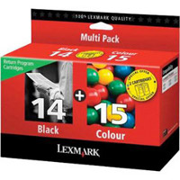 Lexmark 18C2239 ( Lexmark Twin-Pack #14, #15 ) Discount Ink Cartridges