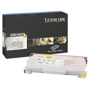 Lexmark 20K1402 High Capacity Yellow Laser Cartridge