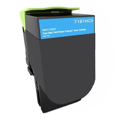 Compatible Lexmark 71B1HC0 ( 71B0H20 ) Cyan Laser Cartridge