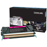 OEM Lexmark C746A2MG Magenta Laser Cartridge