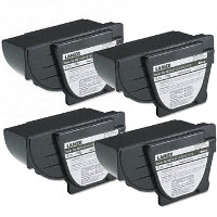 Lanier 117-0186 Black Laser Cartridges (4/Pack)