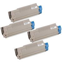 Compatible Okidata 43324401 / 43324402 / 43324403 / 43324404 ( 43324402 ) Multicolor Laser Cartridge