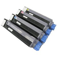 Compatible Okidata 43324417 / 43324418 / 43324419 / 43324420 ( 43324418 ) Multicolor Laser Cartridge