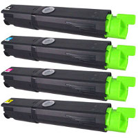 Okidata 43459301 / 43459302 / 43459303 / 43459304 Compatible Laser Cartridge Set