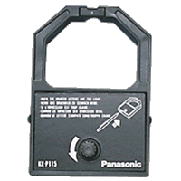 Panasonic KX-P110I ( KXP110I ) Black Fabric Dot Matrix Printer Ribbons (6/Box)
