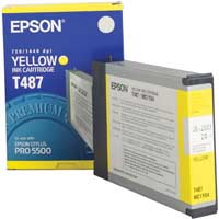 Epson T487011 Yellow Discount Ink Cartridge