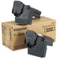 Toshiba T1600 Black Laser Cartridges (2/Pack)
