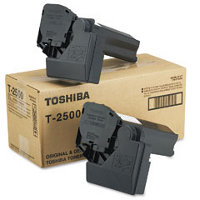 Toshiba T2500 Black Laser Cartridges (2/Pack)