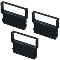 Verifone CRM0023BK Compatible Dot Matrix Printer Ribbons (3/Pack)