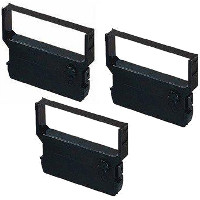 Verifone CRM0023BL Compatible Dot Matrix Printer Ribbons (3/Pack)